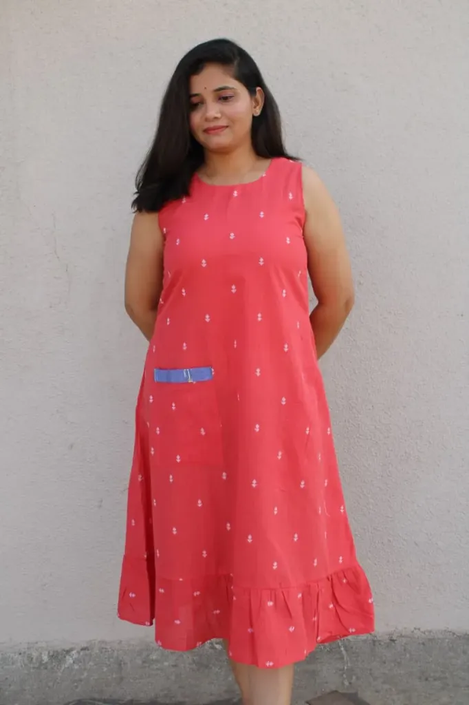 South Cotton Pink Dress
